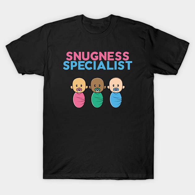 snugness specialist T-Shirt by mag-graphic
